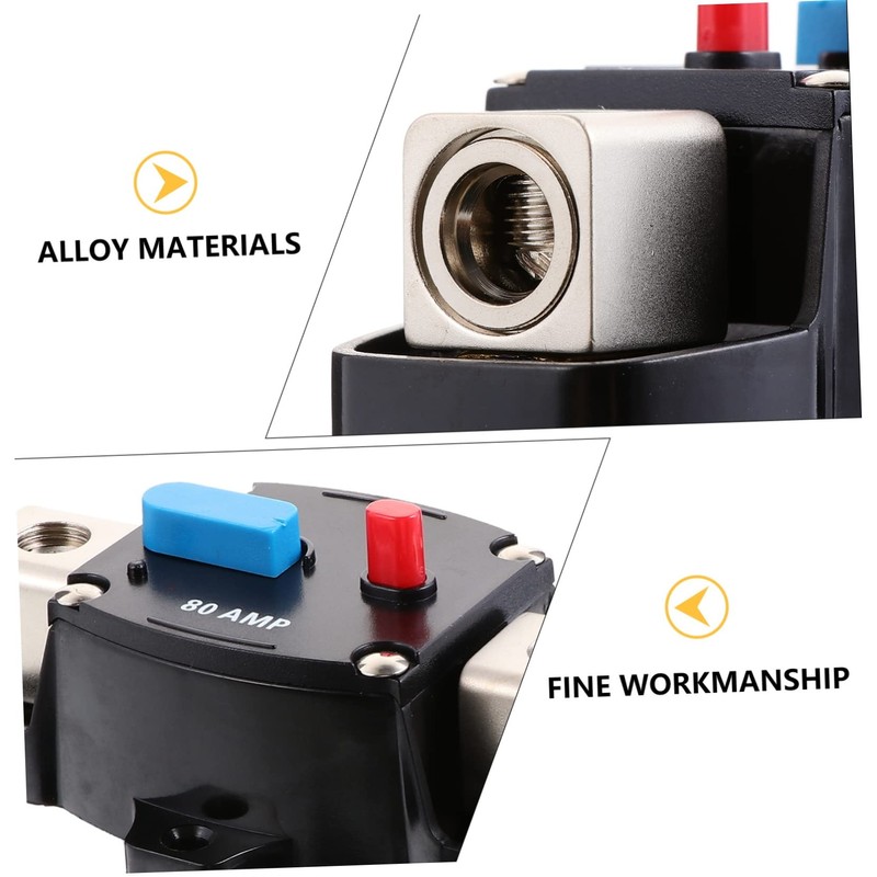 ABOOFAN 80A Circuit Breaker Fuse for Car Audio Systems Manual