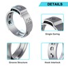 120 Pack 1/2 Inch PEX Cinch Clamps Rings, 304 Stainless