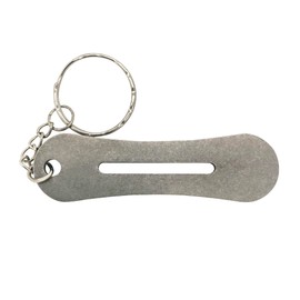 Metal Key Turner & Pocket Sized Grip Device (Arthritis and Mobility aid) (Tool, Keyring and Chain - Pack of 1)