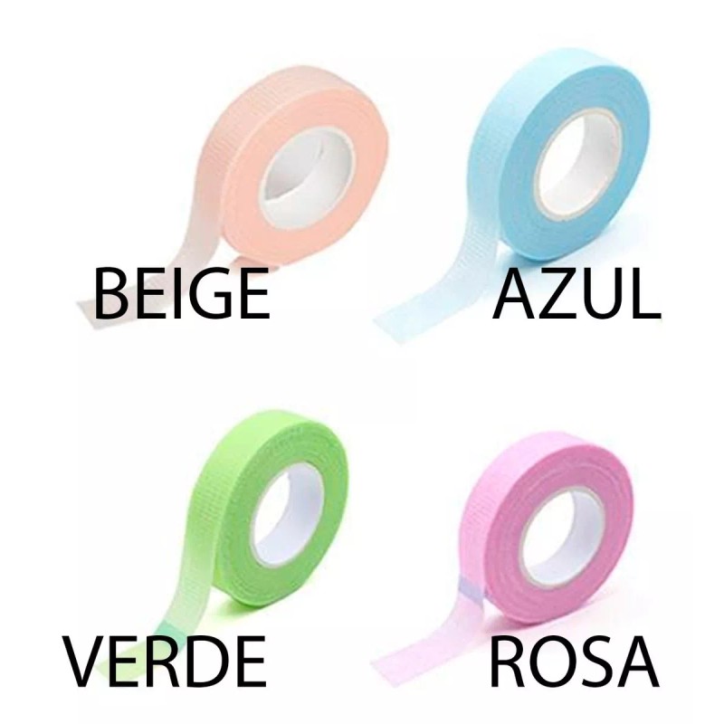 Veraly Cinta Extension Pestañas Colores Micropore Transpirable 2p F