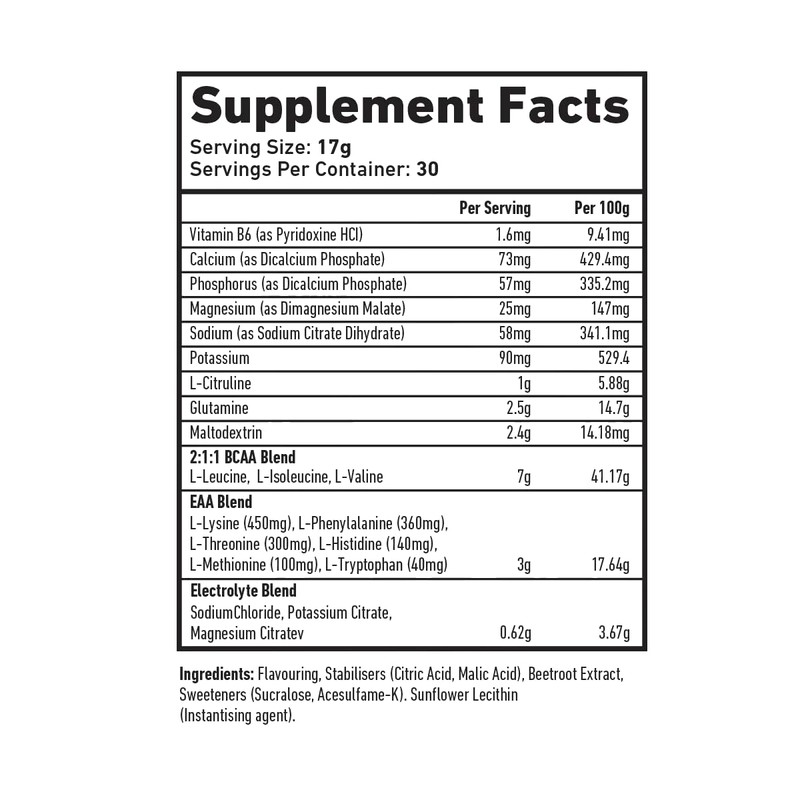 TWP Nutrition Platinum Series Endure, EAAs & BCAAs Electrolyte Blend