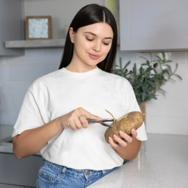 Fox Run Stainless Steel Y Shaped Vegetable Peeler With Ergonomic Handle