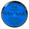 Blaue Gesichts- und Körperschminke von Grimtout