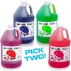 Mix & Match Sno-Cone Syrup 2/128oz Gallons