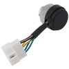 Akozon Ignition Key Switch, Gas Generator Key Switch, 6 Wire