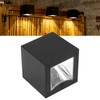 Solar Square Wall Light Wiring Free Intelligent Light Control Fence
