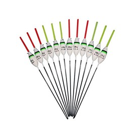 12 x Assorted Pole Floats (Pack 3)