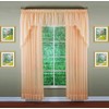 Today's Curtain Emelia Original Voile Swag Pair 38", Peach, 60"