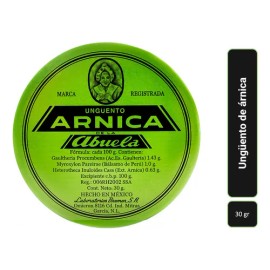 Pomada Corporal Arnica De La Abuela 30gr Dolores Musculares