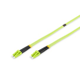 Assmann Electronic dk-2533-01-5 Green 1 m LC LC Fiber Optic Cable Male/Male – Fiber Optic Cable (LC/LC, Multimode, LSZH (Low Smoke Zero Halogen), Green)