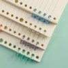 Plus Nao Loose Leaf Binder Rings, Set of 10, Plastic,
