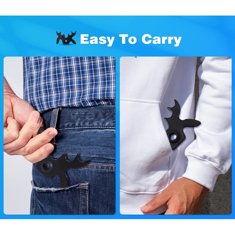 GSE Games & Sports Expert Black Plastic Slip-On Bridge Portable