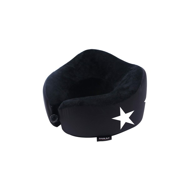 DUKAP Memory Foam Travel Pillow with 360 Degree Head and