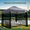Quictent 10x10 Pop Up Screened Canopy Tent, Instant Setup Gazebo