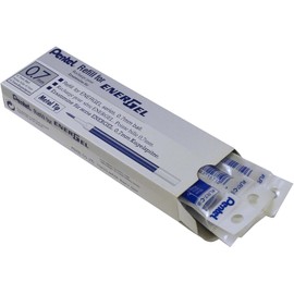 Pentel Pentel Refill Ink for EnerGel Liquid Gel Pen, 0.7mm, Blue Ink, Box of 12