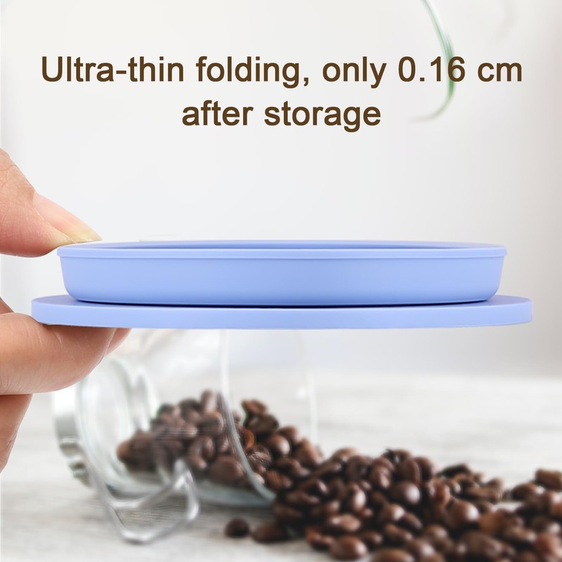 VVGCS Collapsible Paperless Pour Over Coffee Dripper, Single Cup Travel