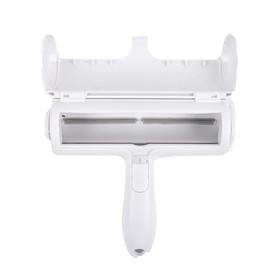 Efficient Pet Hair Removal Tool, Reusable for Cats and Dogs, Grey