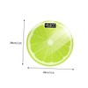 KICHOUSE 1Pc Creative Lemon Design Electronic Weight Scale for Home