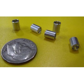 Basic Aluminum Metric Spacer, M3 Screw, 4.5mm OD x 3.2mm ID x 6 mm Length, 30 pcs