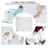 Multi Functional Spring Autumn Cotton Baby Towel Shower Cartoon Bath