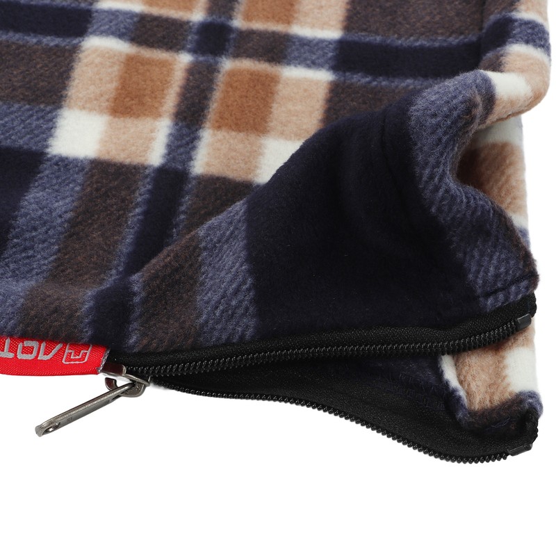 Fleece Sleeping Bag Portable Travel Warm Sleeping Bag for Adults