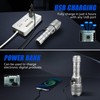 TECBOTT 10000 High Lumens Flashlights LED Rechargeable Tactical Flashlight 5