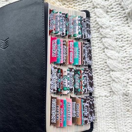 Mover of mountains peel and stick Bible tabs