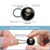 Skull Button Extenders for Jeans Pack of 4