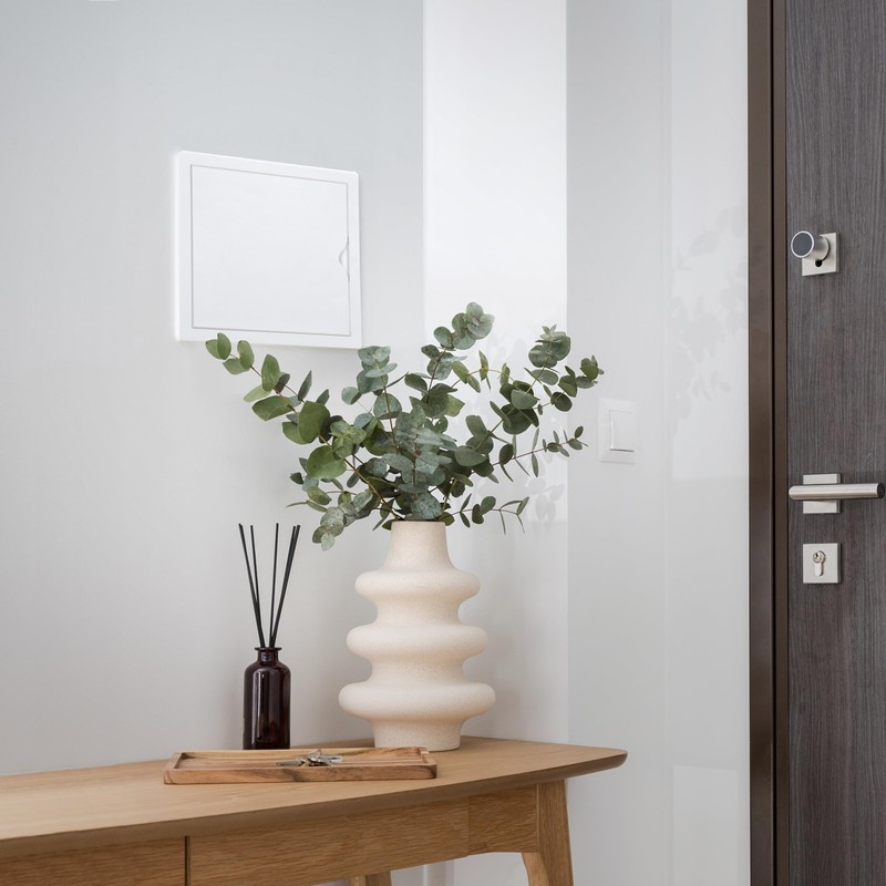 Miratic Inspection Door White ABS Material (15 x 15)