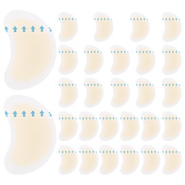 ZJIVQO 28Pcs Hydrocolloid Gel Bandages, Blister Bandages, Waterproof Adhesive Blisters Chshions, Blister Pads for Heel, Foot, Toe (Lune)
