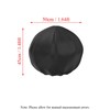 1Pcs BBQ Grill Cover, 50x45cm Waterproof Round Barbecue Grill Cover