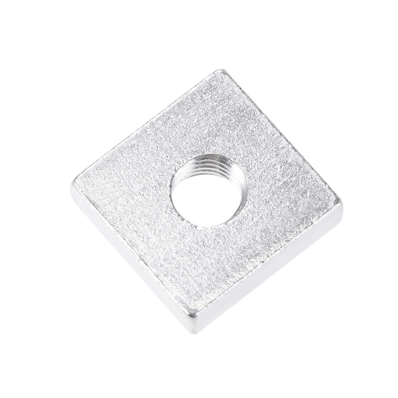 uxcell Square Nuts, M6x15mmx4mm Zinc-Plated Metric Coarse Thread Assortment Kit,