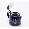 TEMPTATIONS Temp-tations Seasonal 18-oz Teapot with Strainer, Whimsy Snowman K49223