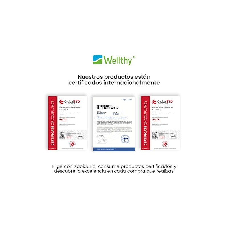 Wellthy Coenzima Q10 100 Cpsulas. Co Q1030mg. Reforzado con Biotina,