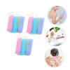 Mikinona 15pcs Exfoliating Soap Saver Pouch Lightweight Bathing Soap Bag
