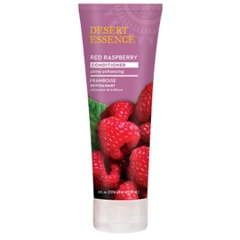 Desert Essence Red Raspberry Conditioner - 8 Fl Ounce - Shine Enhancing - Vitamin A & C - Smooth & Silky - Strengthing - Shea Butter - Calcium & Magnesium - Vitamin B5