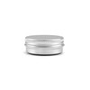 QWORK Pack of 30 Aluminium Cream Containers with Lids, Round