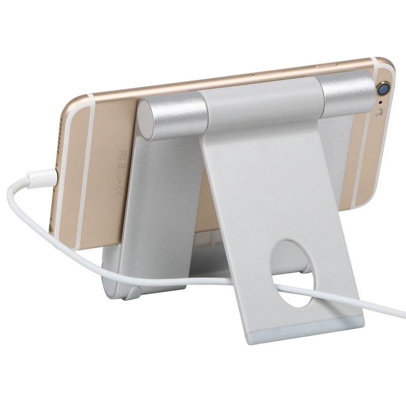TRIXES Universal Aluminium Tablet Stand Foldable Adjustable iPhones iPads Android