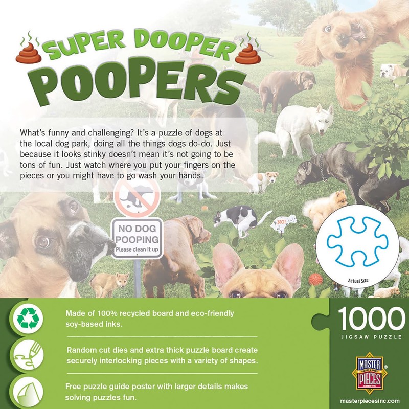 Internet Sensations - Super Dooper Pooper 1000pc Puzzle