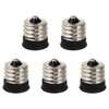 Homoyoyo 5-Pack E17 to E14 Adapter Kit | Premium Durable