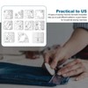 11 Pcs DIY Quilting Template Set Domestic Sewing Acrylic Templates