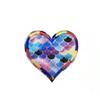 TIANYING Fashionable Iron Heart Patch, Applique Cute Embroidery Patch, Decorative