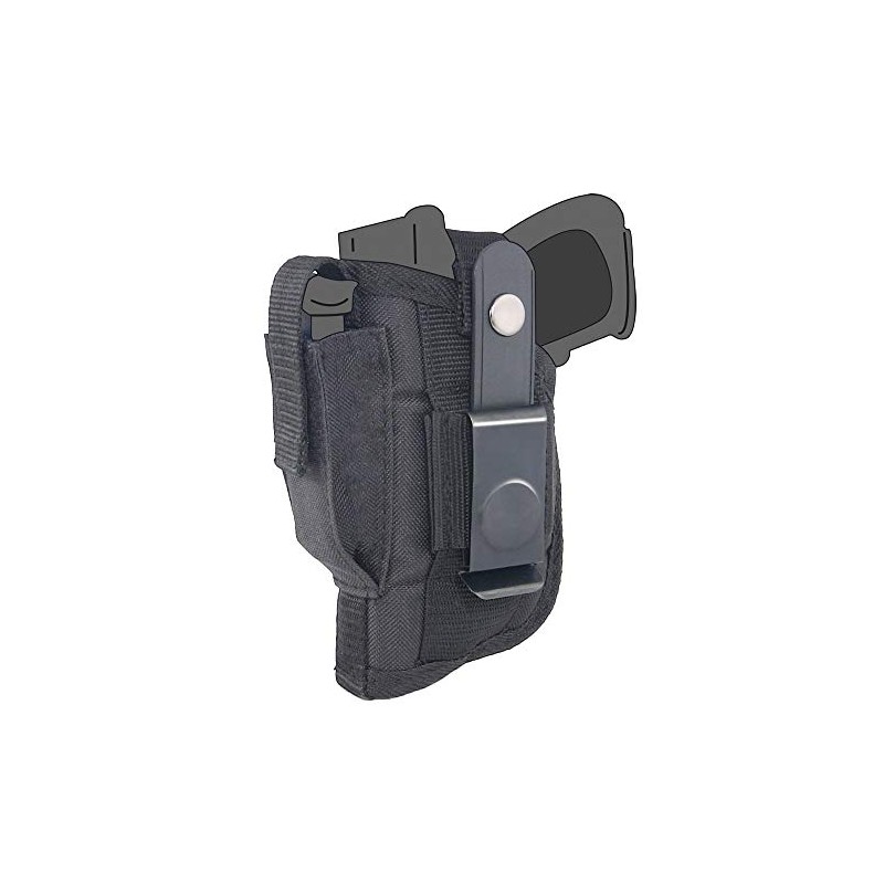 Belt Side Holster fits Ruger LC9S with LaserMax Laser