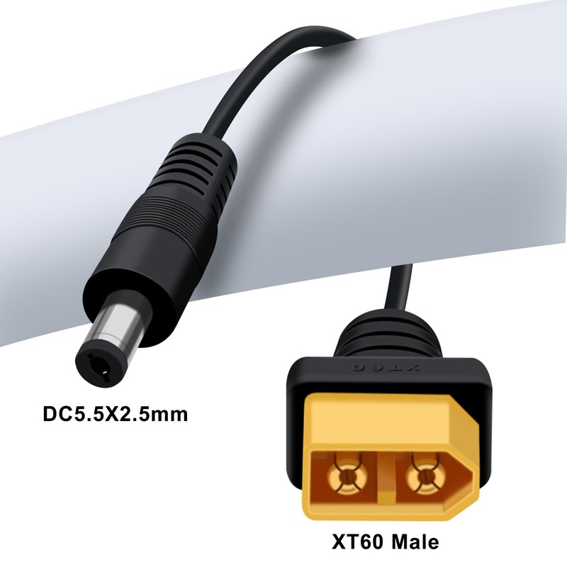 HuaLiSiJi XT60 auf DC5525 Adapter XT60 Adapterkabel Stecker auf DC