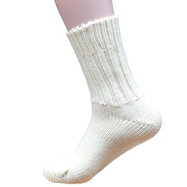 Hirsch Natur Dicke Wollsocken, 100% Wolle (kbA), 5 Farben (Natur, 38/39)