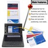 HQHAOTWU Manual Card Cutter Manual PVC Business Card Cutter All