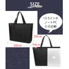 Elixio Men's Tote Bag, Bag, Bag, Shoulder Bag, Black, Black,