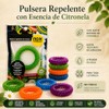 No Mosquito Pack Pulsera repelente de mosquitos Multicolor 10 piezas