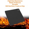 5pcs Silicone Pot Holders Mat Heat Resistant Anti Slip Square