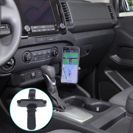 Unbranded Central Gear Side Cell Phone Mount Holder Bracket For Nissan Frontier 2022-2024